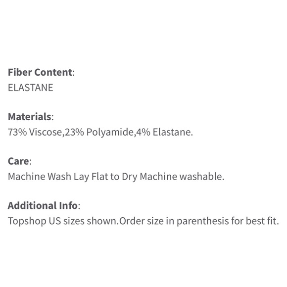 2/$32 NWOT TOPSHOP Tie Dye Lace-Up Bralet US 8 - Picture 8 of 10